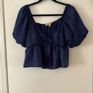 Shyanne Women’s Cropped Babydoll Top